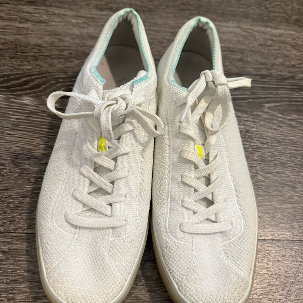 Rothy's White Knit Sneakers